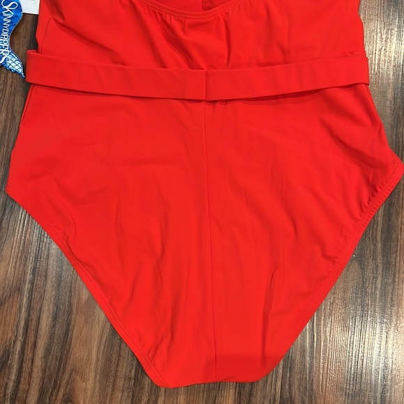 Skinnydippers Ruffle Plunge One Piece - Picture 9 of 16